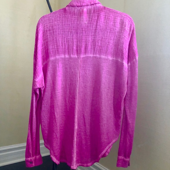 FREE PEOPLE LONG SLEEVE TOP - Picture 2 of 7